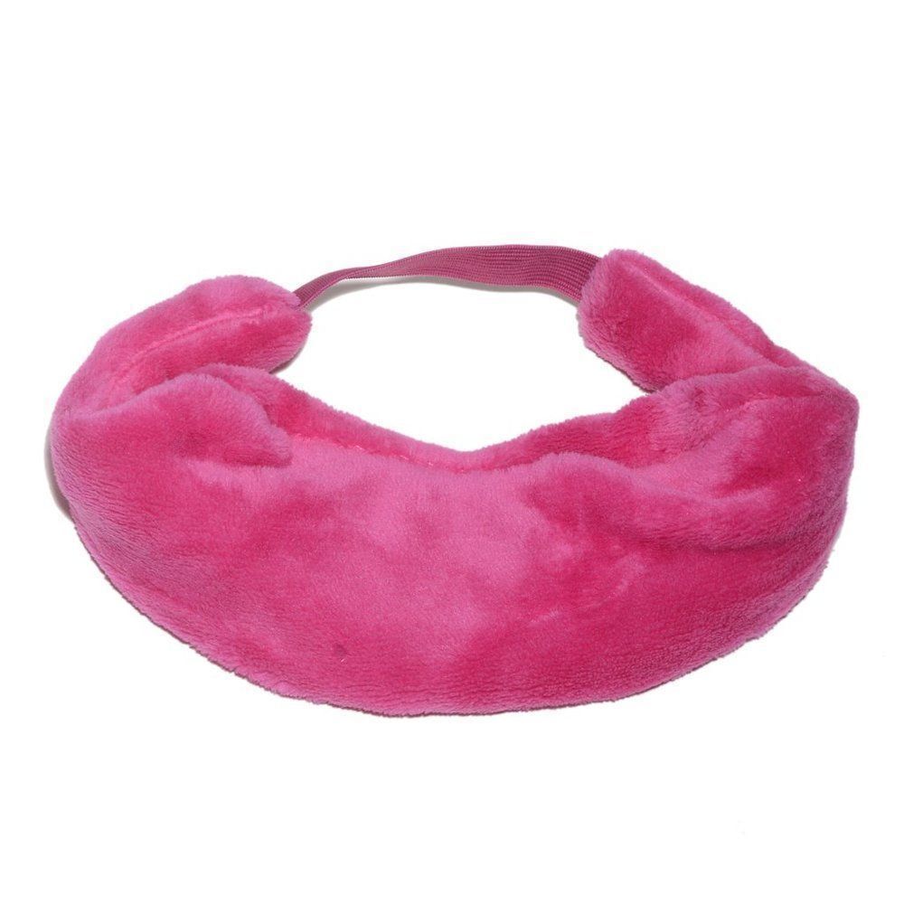 Travel Pillow with Eye Mask Set Pink